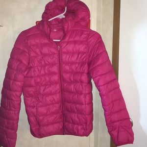 UNIQLO - Women’s Pink Down Jacket - Size XL